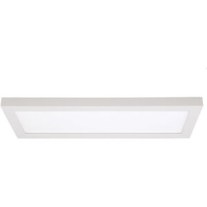 Blink LED 5 inch White Flush Mount Ceiling Light, Rectangle