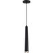 Melrose LED 2.4 inch Matte Black and Brushed Nickel Pendant Ceiling Light