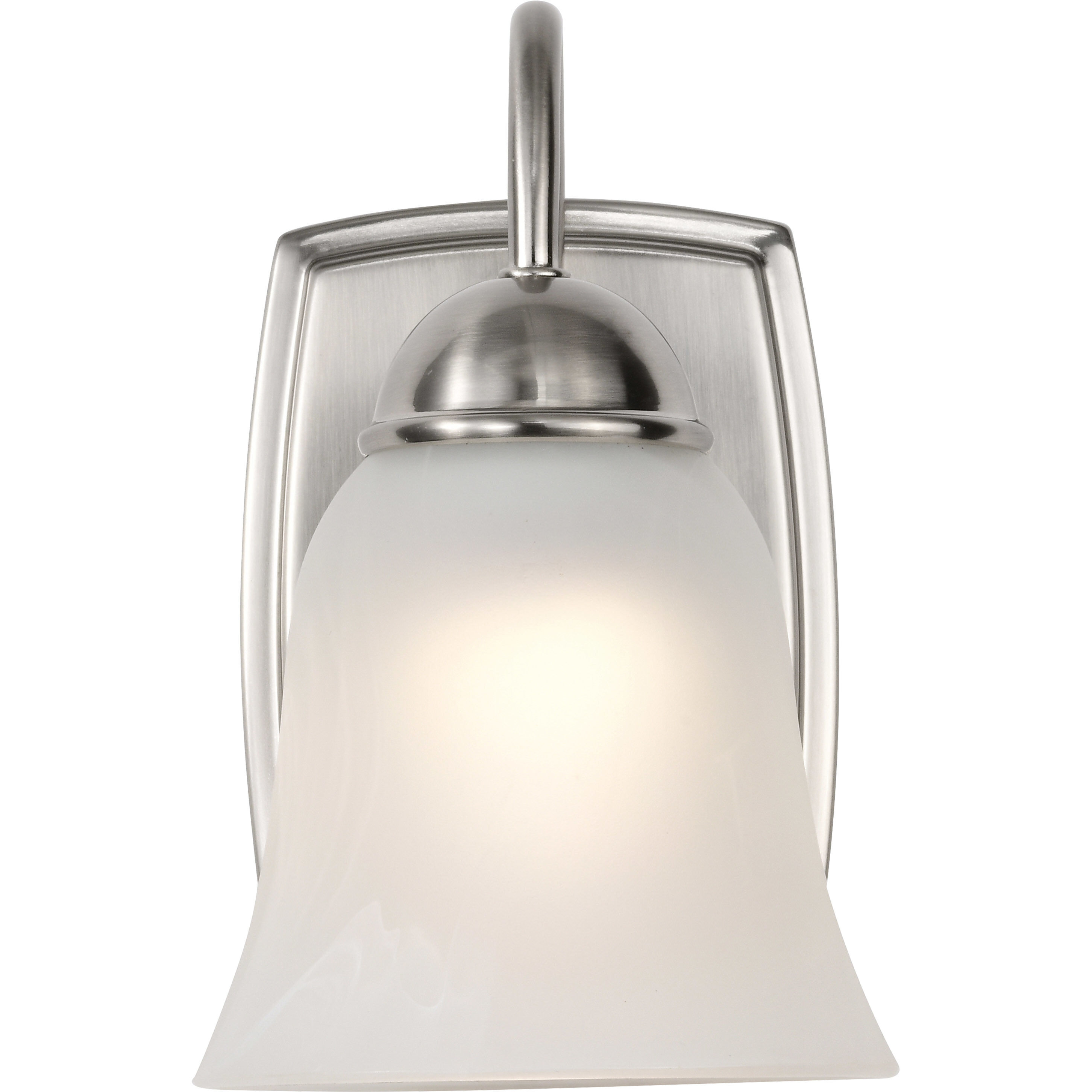 Brentwood LED 5 inch Brushed Nickel Wall Sconce Wall Light