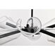 Sedona LED 28 inch Matte Black Chandelier Ceiling Light