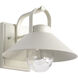 Ridge 8.88 inch White Outdoor Wall Light