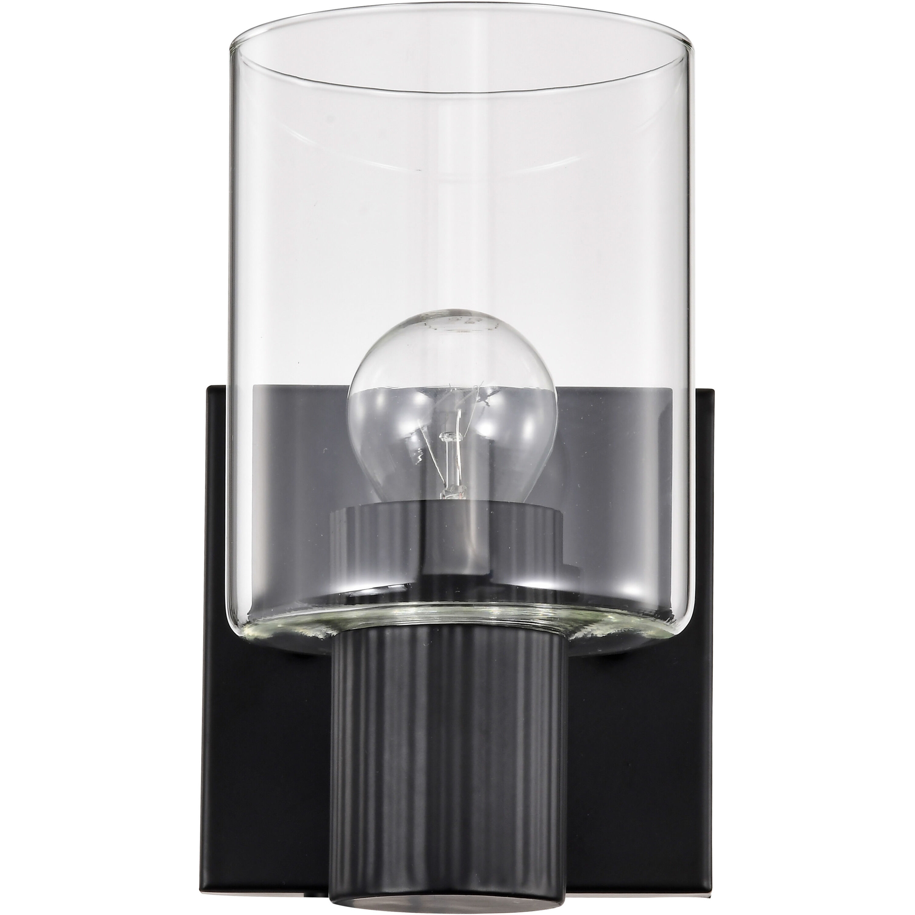 Clarksville 1 Light 4.5 inch Matte Black Vanity Light Wall Light