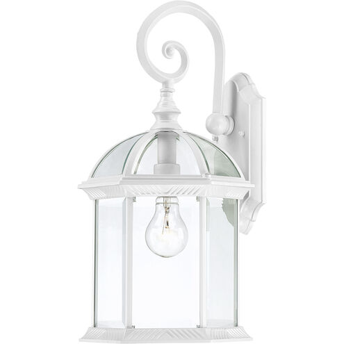 Boxwood 1 Light 19 inch White Outdoor Wall Lantern