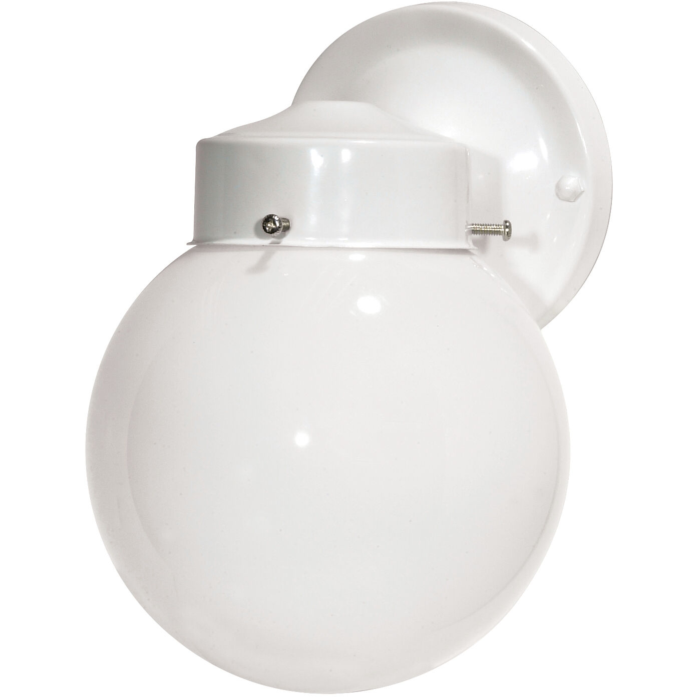 Brentwood 1 Light 9 inch Gloss White Outdoor Wall Light