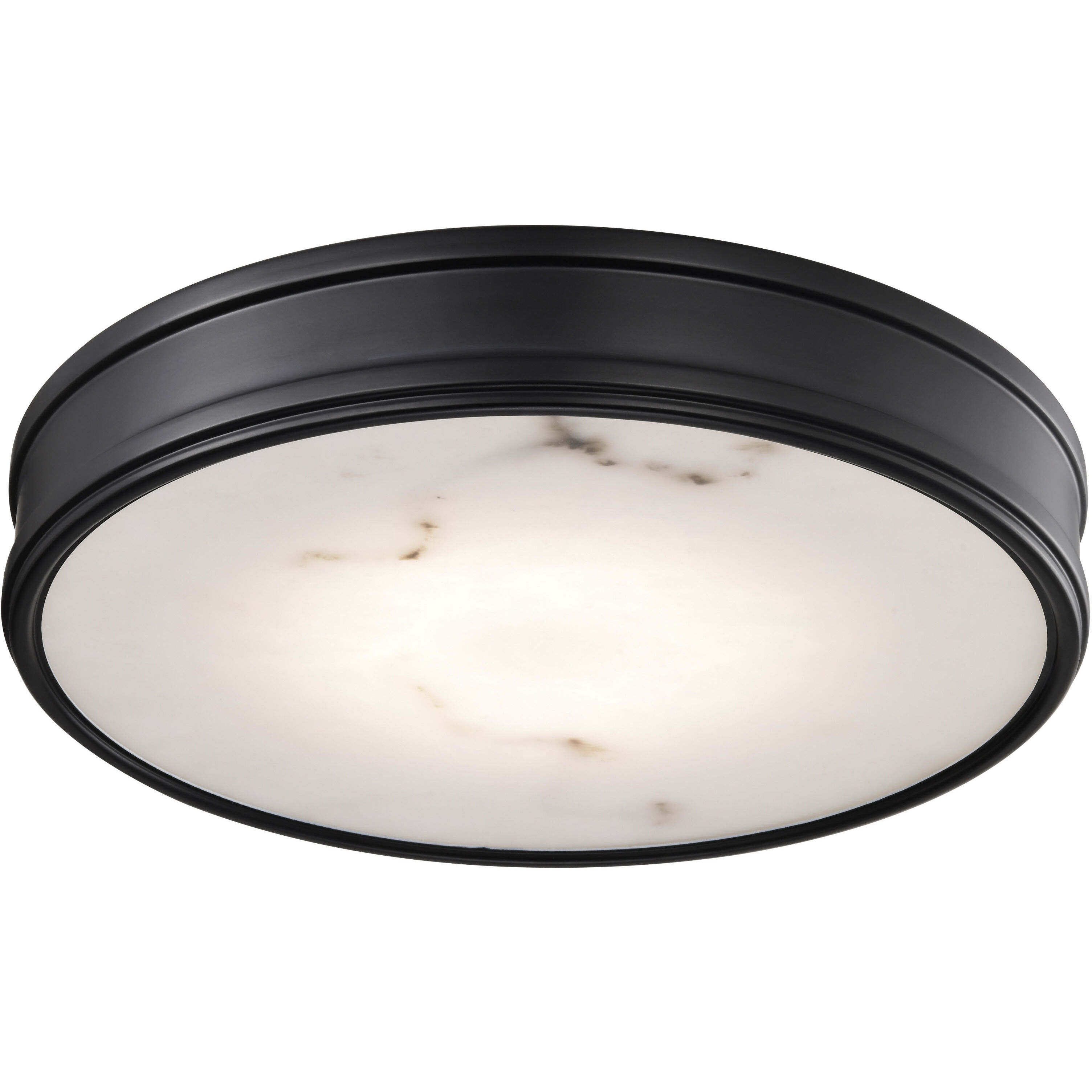 Kendall LED 14.25 inch Matte Black Flush Mount Ceiling Light