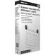 Running Man LED 14.84 inch White Exit & Emergency Ceiling Light