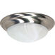 Brentwood 3 Light 17 inch Brushed Nickel Flush Mount Ceiling Light