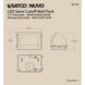 Brentwood LED 10 inch Bronze Outdoor/Indoor Wall Pack