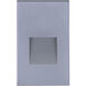 Brentwood 277V 3 watt Gray Outdoor Step Light