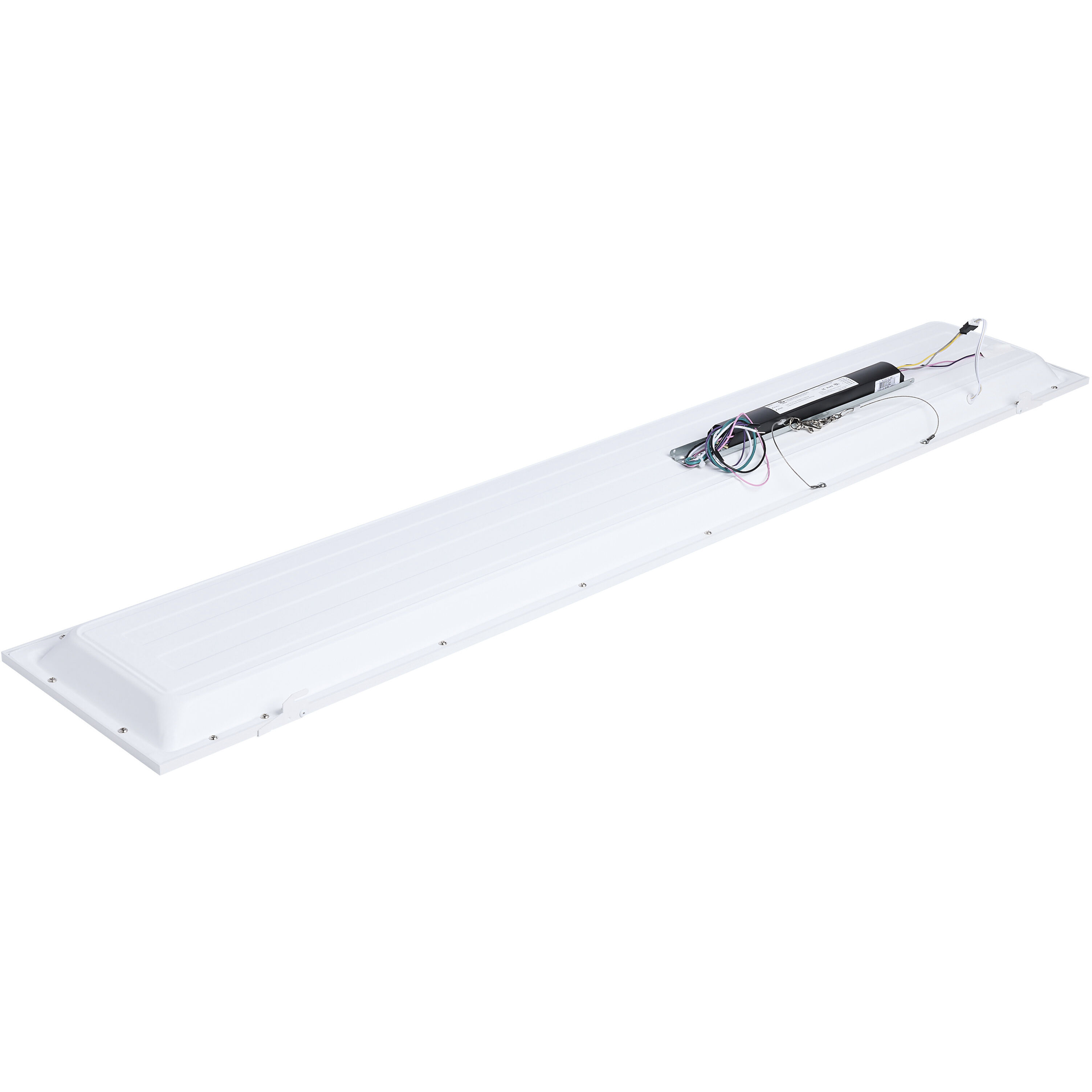 Brentwood LED 11.85 inch Matte White Flat Panel Ceiling Light, Backlit