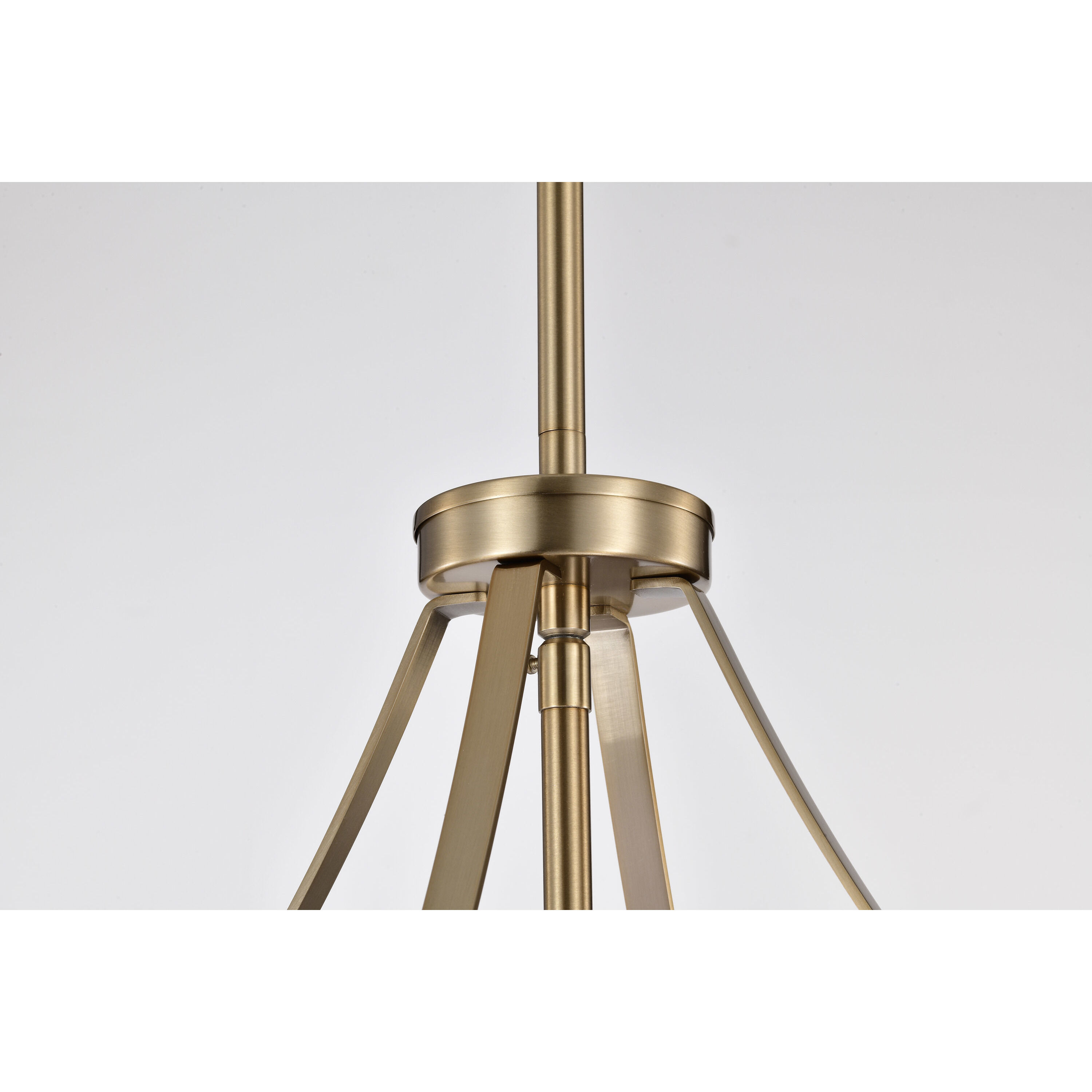 Easton 3 Light 16 inch Burnished Brass Pendant Ceiling Light