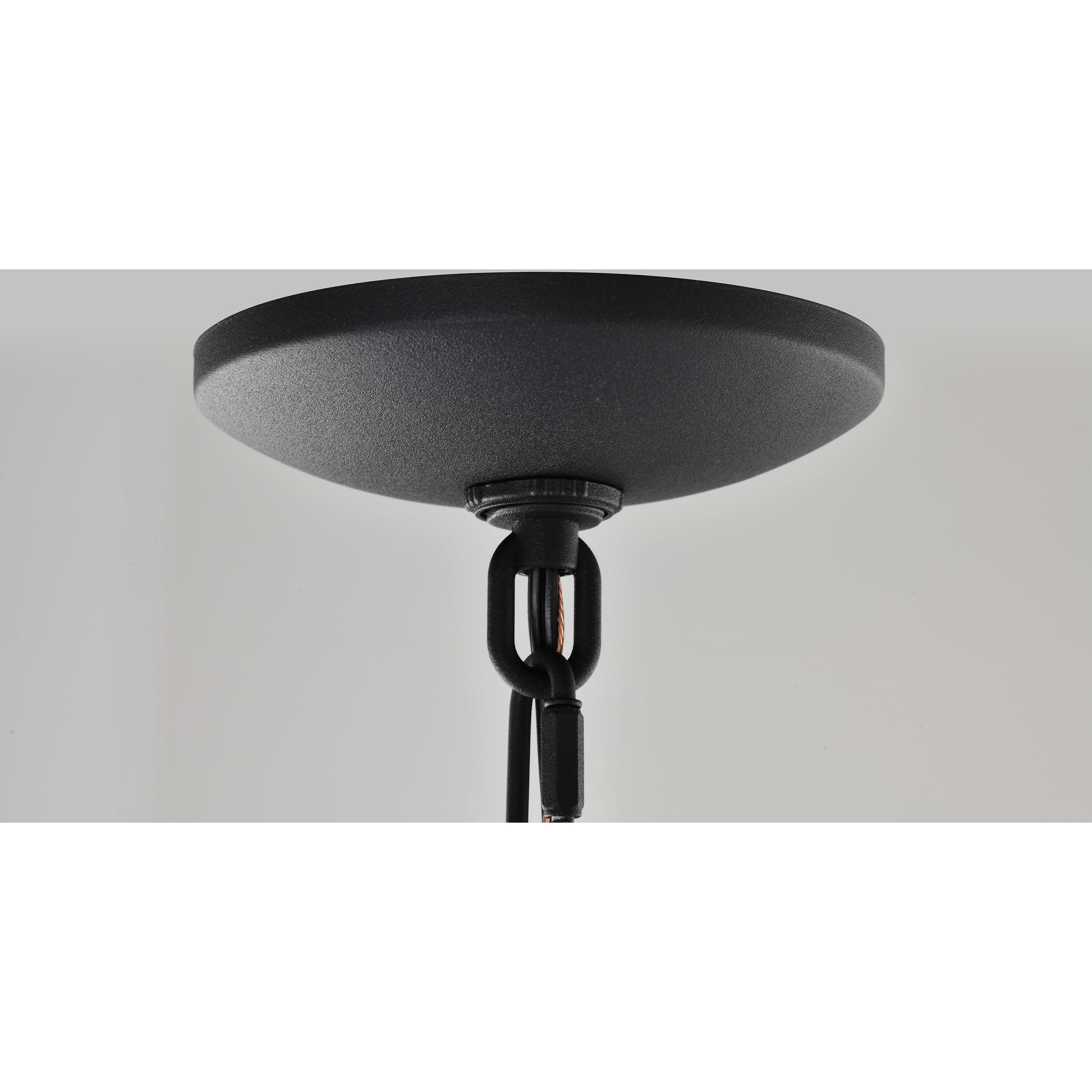East River LED 8.25 inch Matte Black Outdoor Hanging Fixture