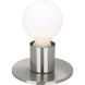 Brentwood 1 Light 5 inch Brushed Nickel Flush Mount Ceiling Light