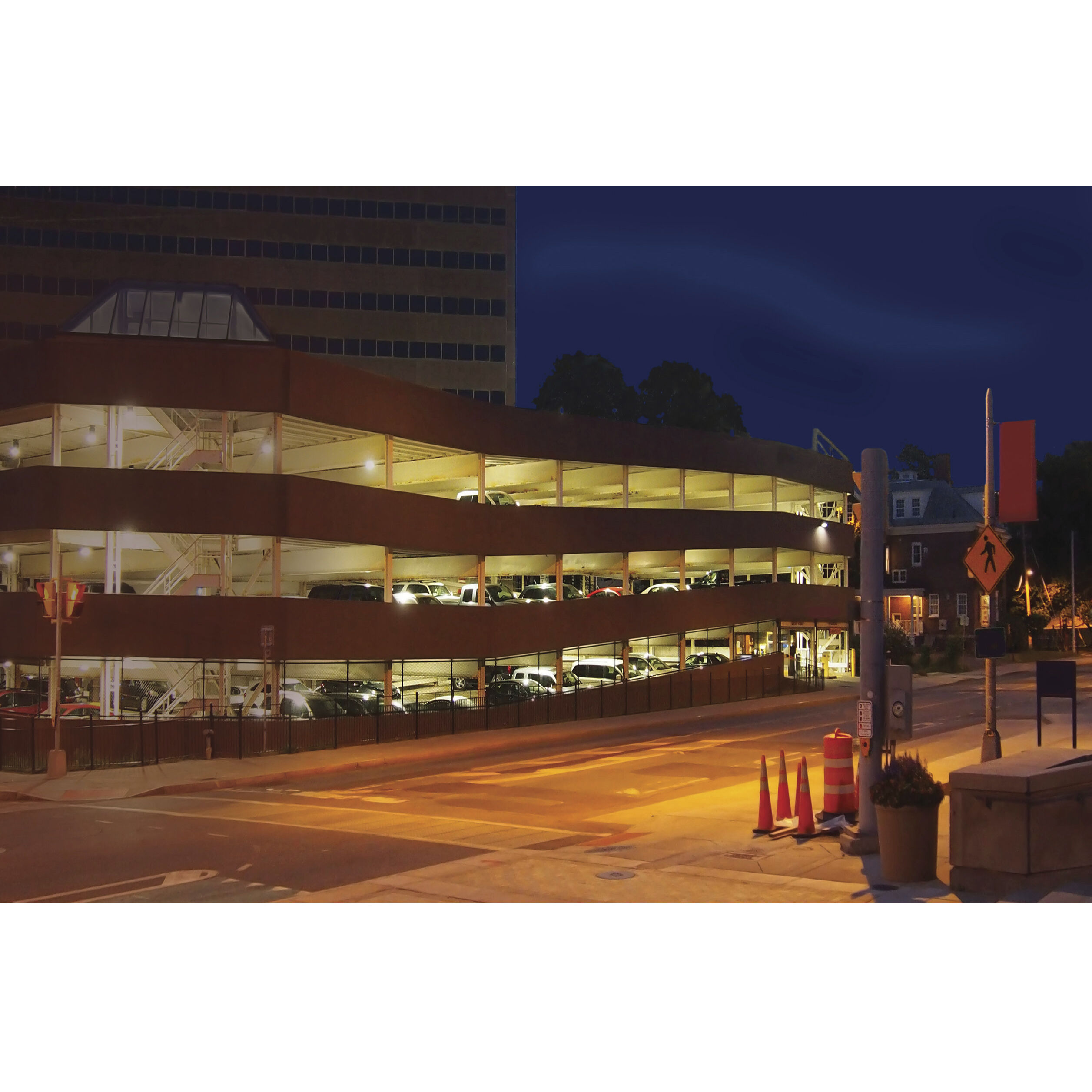 Brentwood LED 10 inch White Flush Mount Ceiling Light