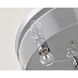 Marlowe 15 inch Polished Nickel Flush Mount Ceiling Light