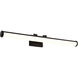 Cora LED 36 inch Black Vanity Wall Light