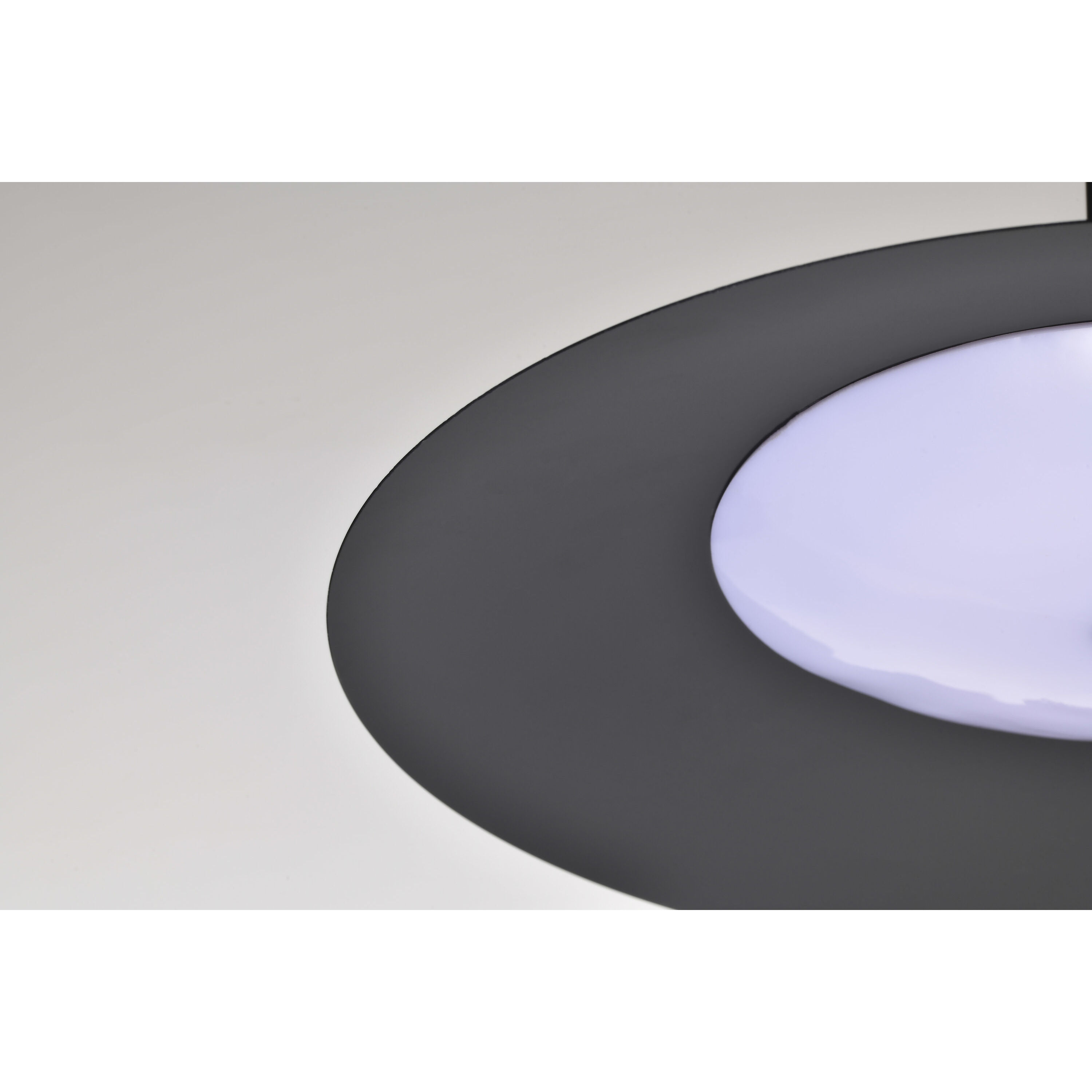 Corrine LED 14 inch Matte Black Pendant Ceiling Light