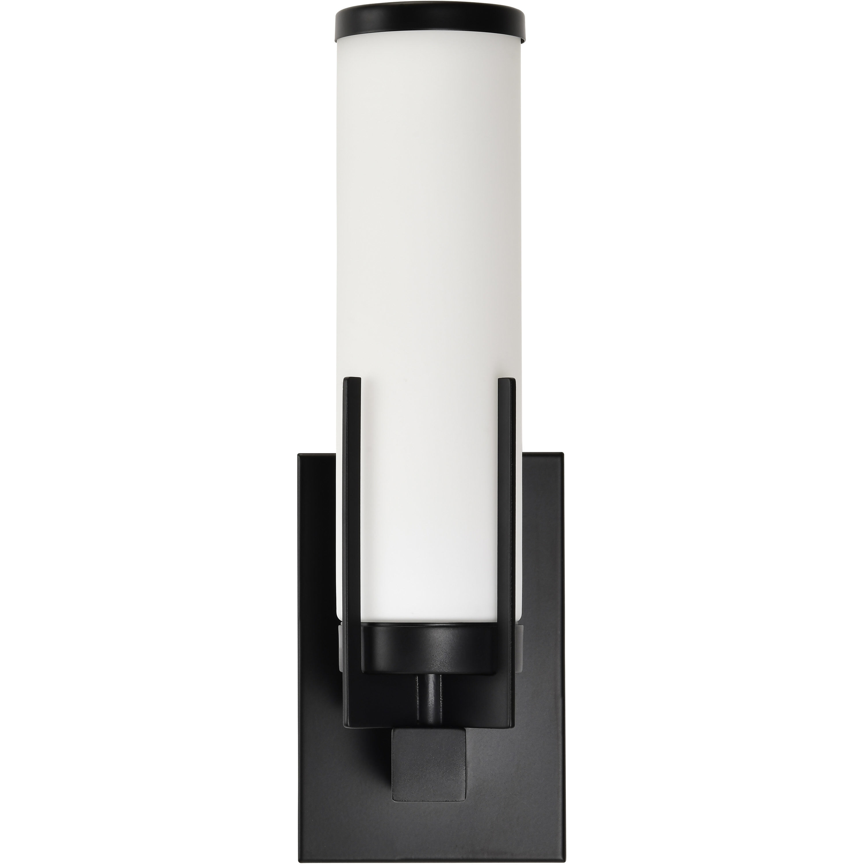 Roselle 1 Light 4.5 inch Matte Black Vanity Light Wall Light