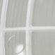 Brentwood 1 Light 13 inch Semi Gloss White Outdoor Bulk Head