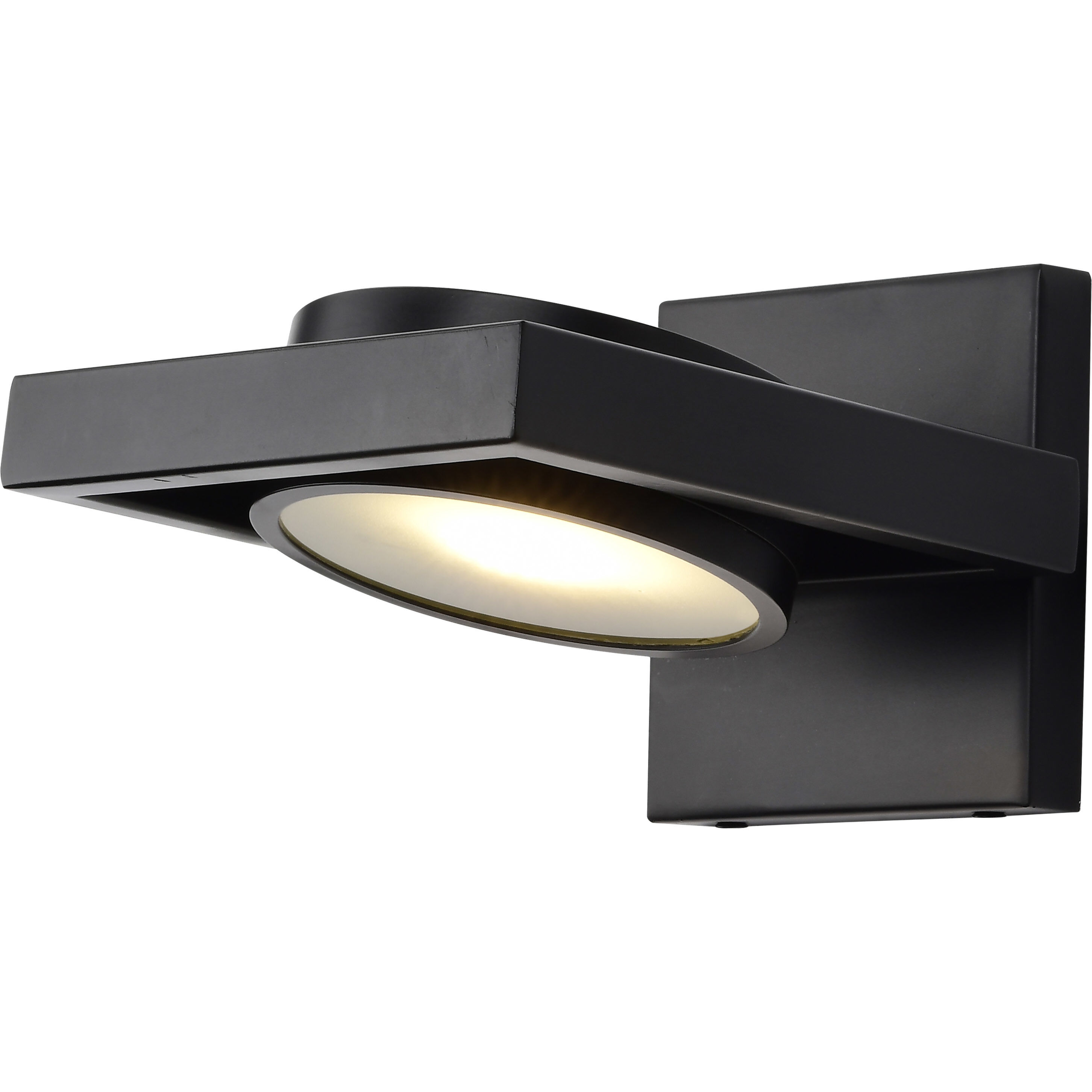 Hawk LED 7 inch Black Wall Sconce Wall Light
