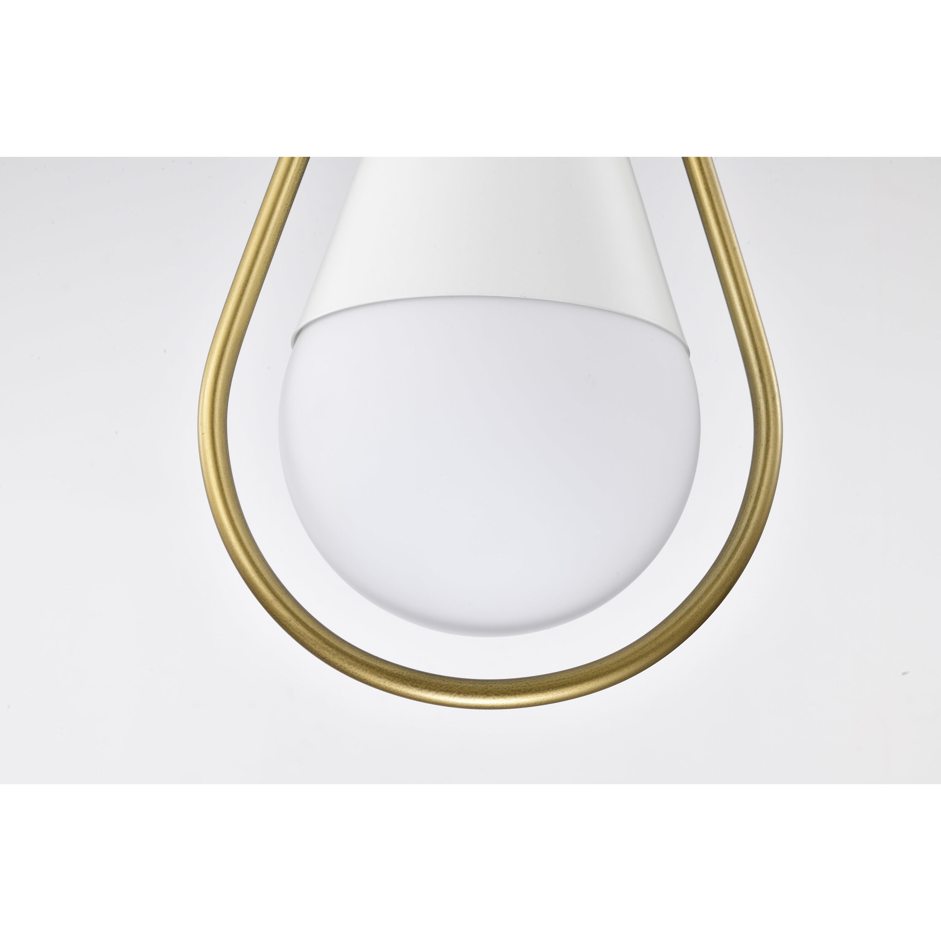 Admiral 1 Light 10 inch Matte White Pendant Ceiling Light