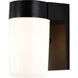 Brentwood 1 Light 8 inch Black Outdoor Wall Mount