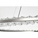 Nova LED 35.88 inch Polished Nickel Pendant Ceiling Light