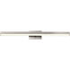 Mila LED 35.8 inch Brushed Nickel Vanity Wall Light