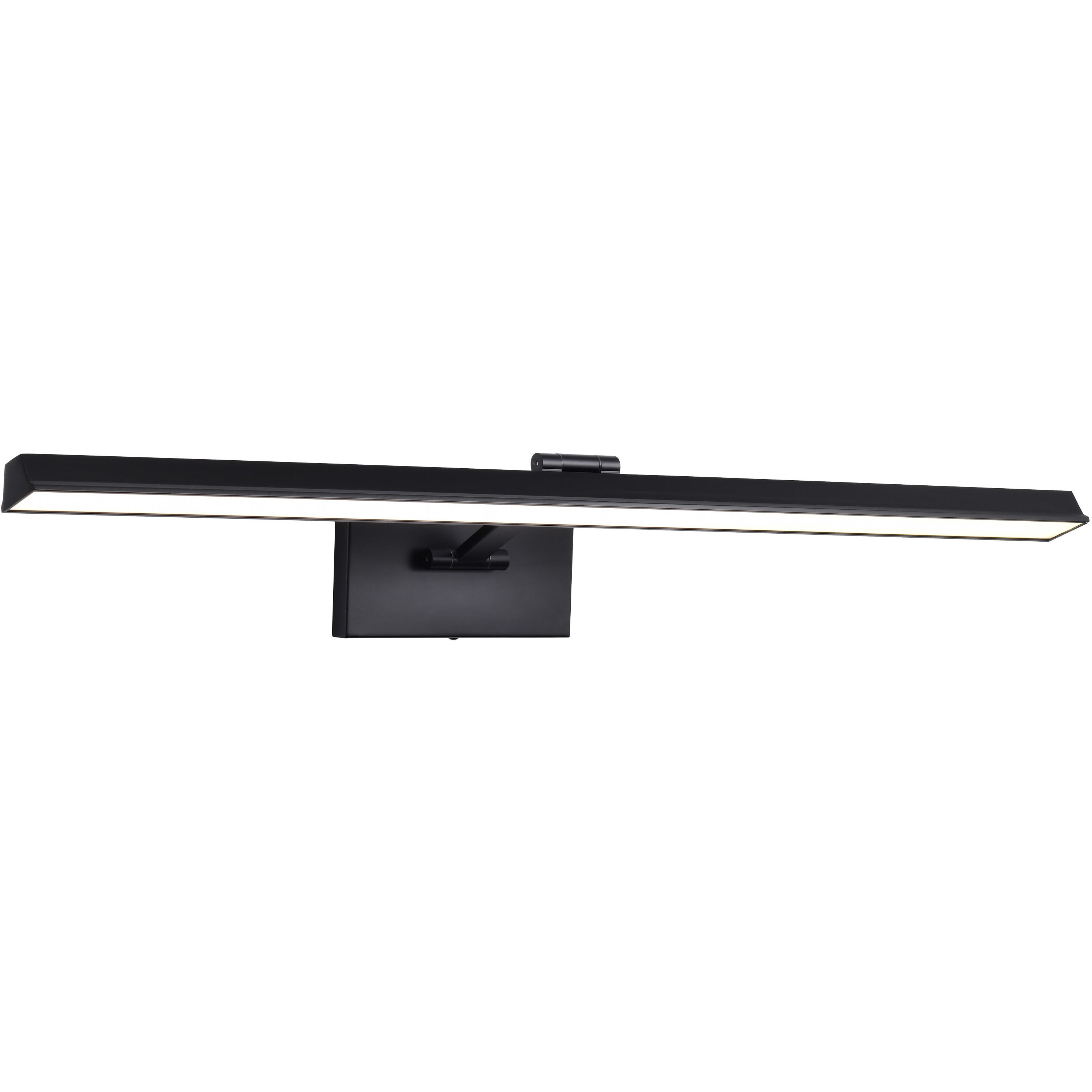 Hazel LED 35.8 inch Black Vanity Wall Light