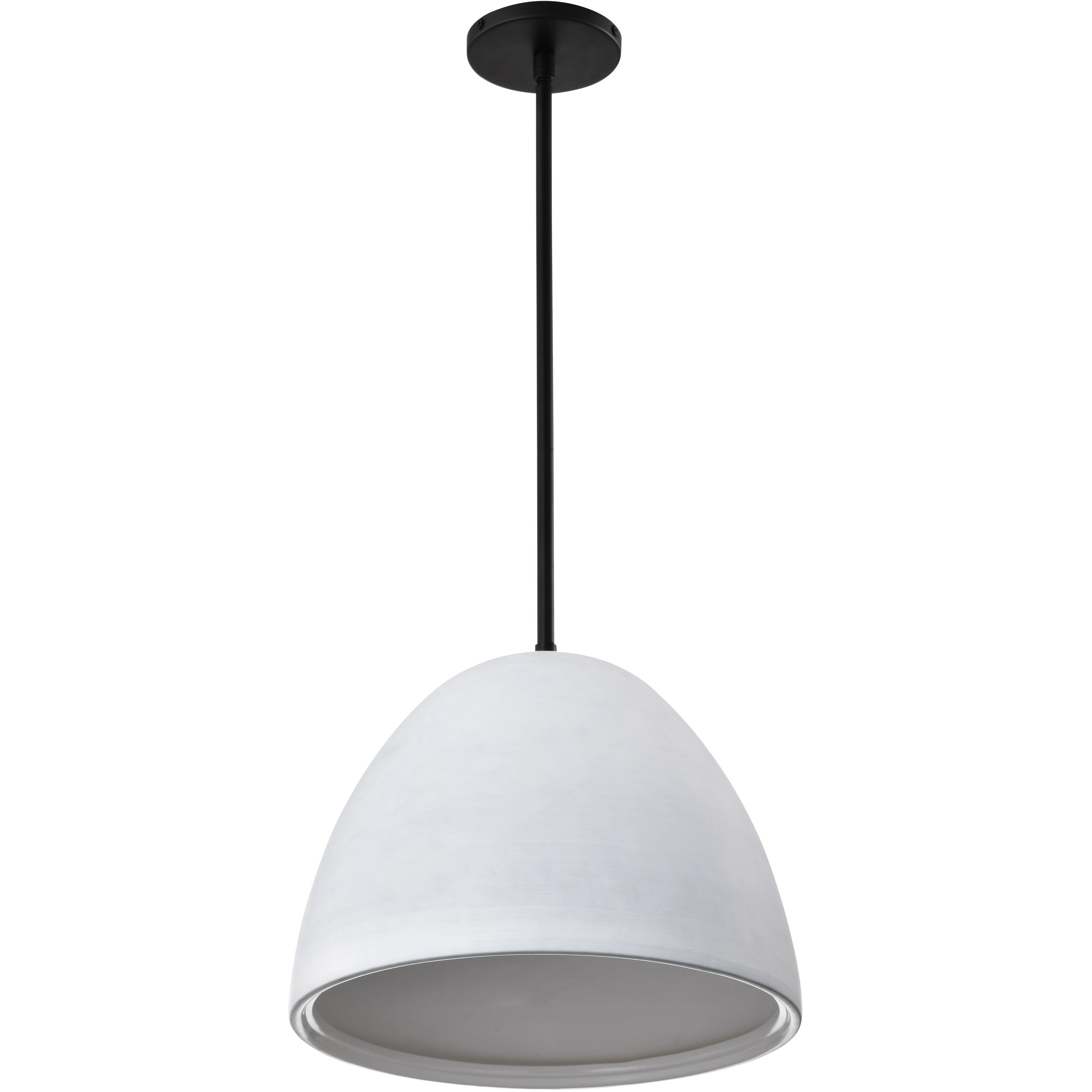 Collins 14 inch Matte Black Pendant Ceiling Light