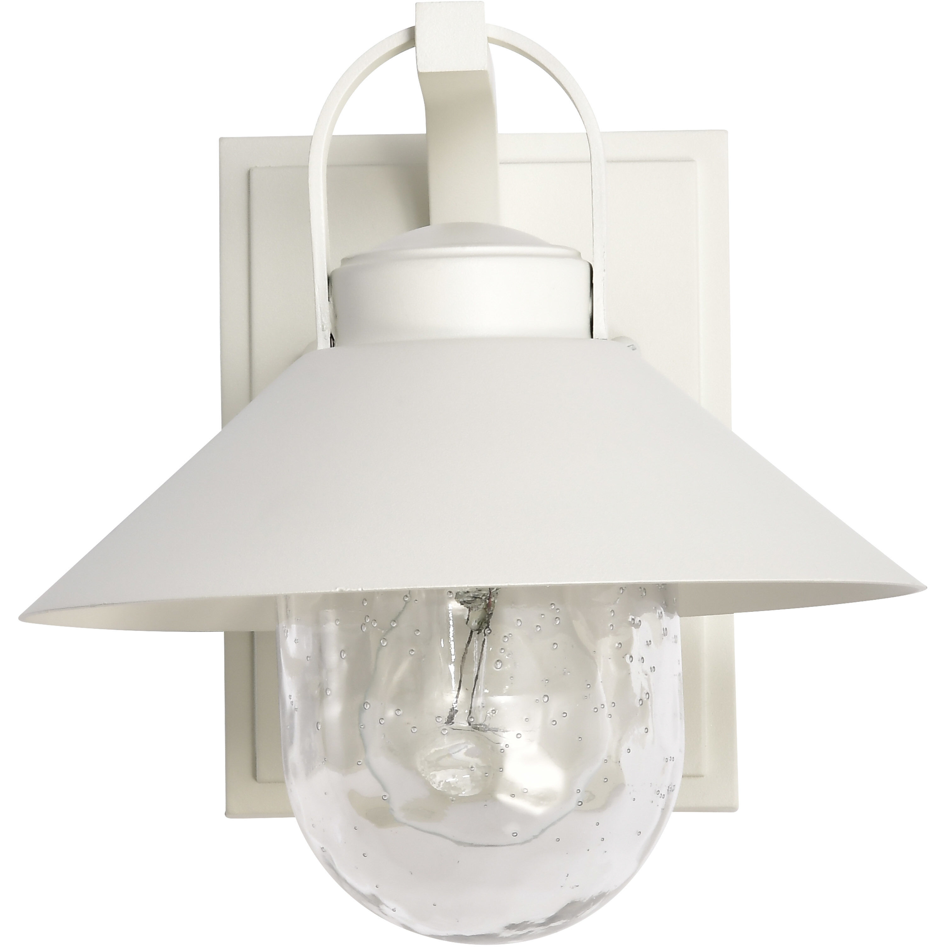 Ridge 8.13 inch White Outdoor Wall Light