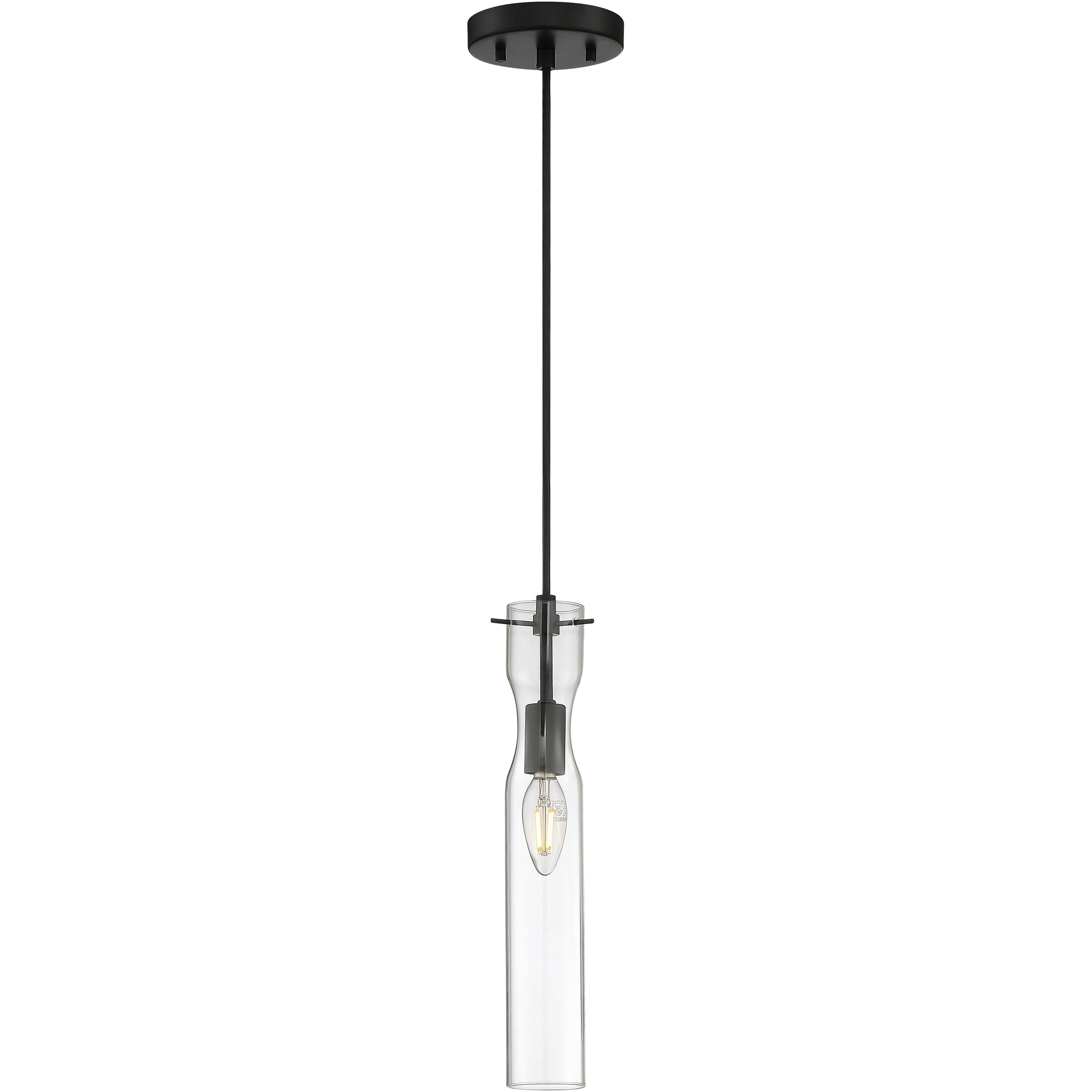 Spyglass 1 Light 5 inch Black Pendant Ceiling Light