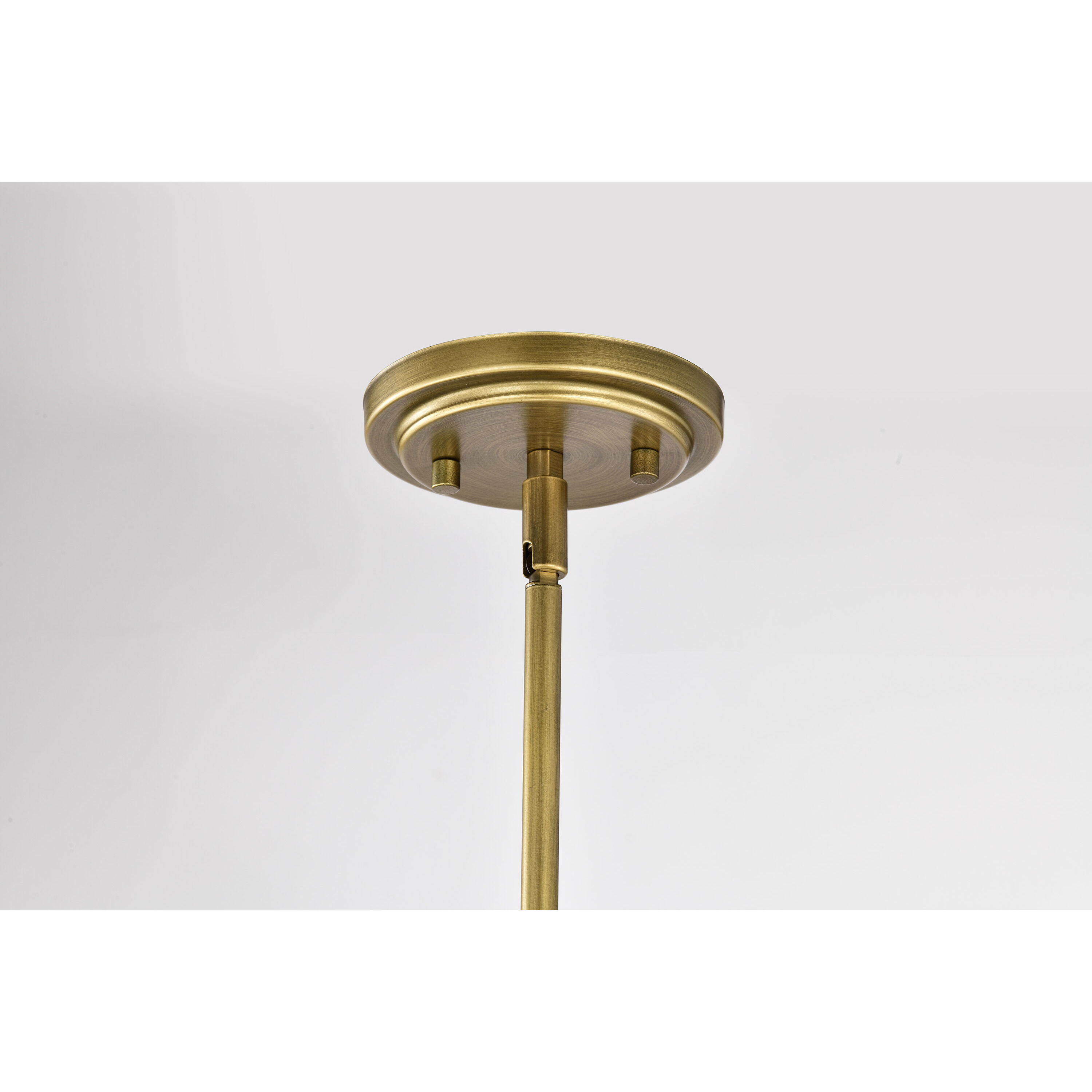 Adina 1 Light 12.75 inch Natural Brass Pendant Ceiling Light