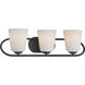 Dylan LED 24 inch Mahogany Bronze Vanity Light Wall Light