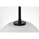 Collins 14 inch Matte Black Pendant Ceiling Light