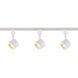 Brentwood 3 Light 120V White Track Kit Ceiling Light