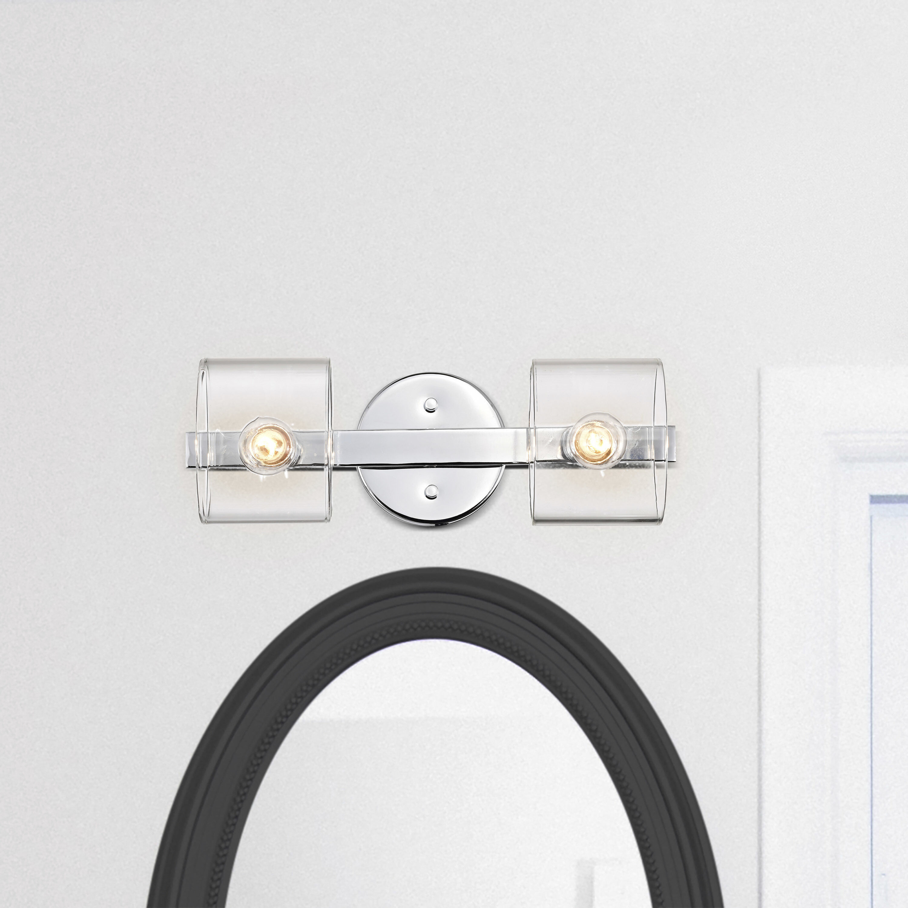 Marlowe 2 Light 15.5 inch Polished Nickel Vanity Light Wall Light