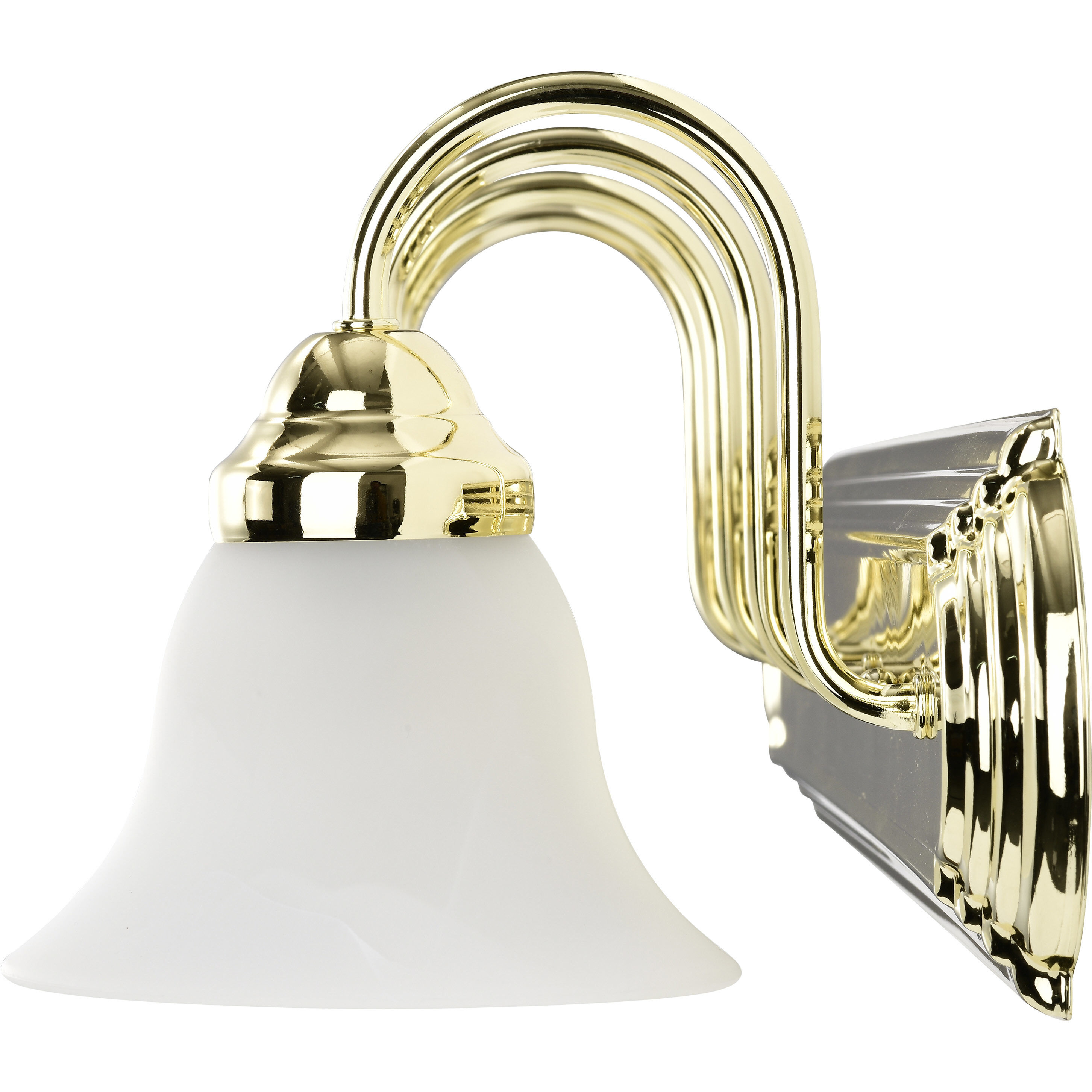 Ballerina 4 Light 30 inch Polished Brass Vanity Light Wall Light