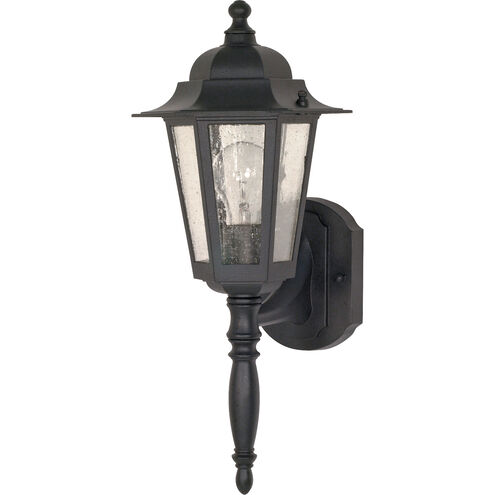 Cornerstone 1 Light 12 inch Textured Black Outdoor Wall Lantern