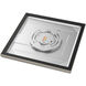 Blink LED 9 inch Brushed Nickel Edge Lit Ceiling Light