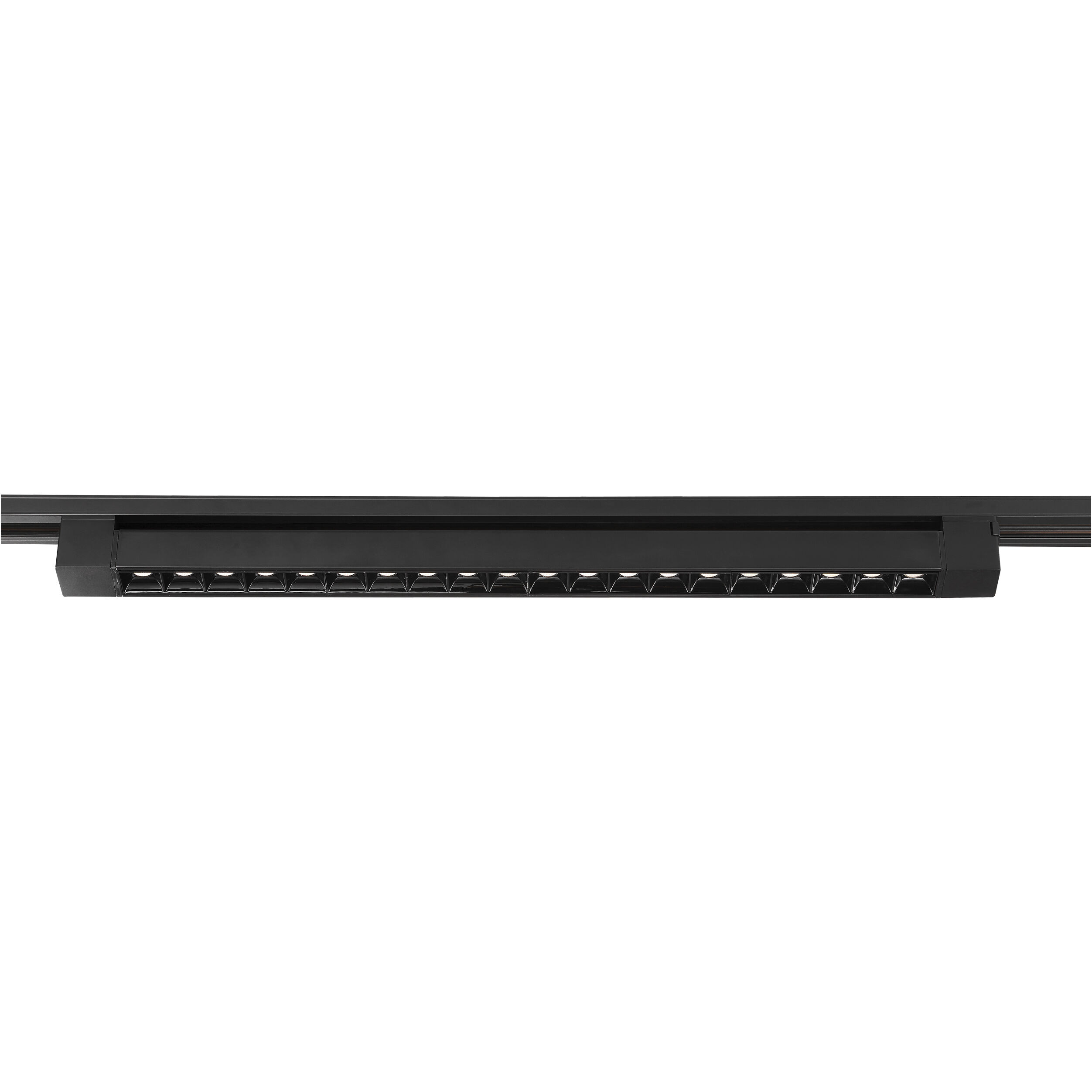 Brentwood 120 Black Track Head Ceiling Light