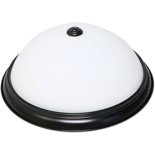 Brentwood LED 14 inch Mahogany Bronze Flush Mount Ceiling Light