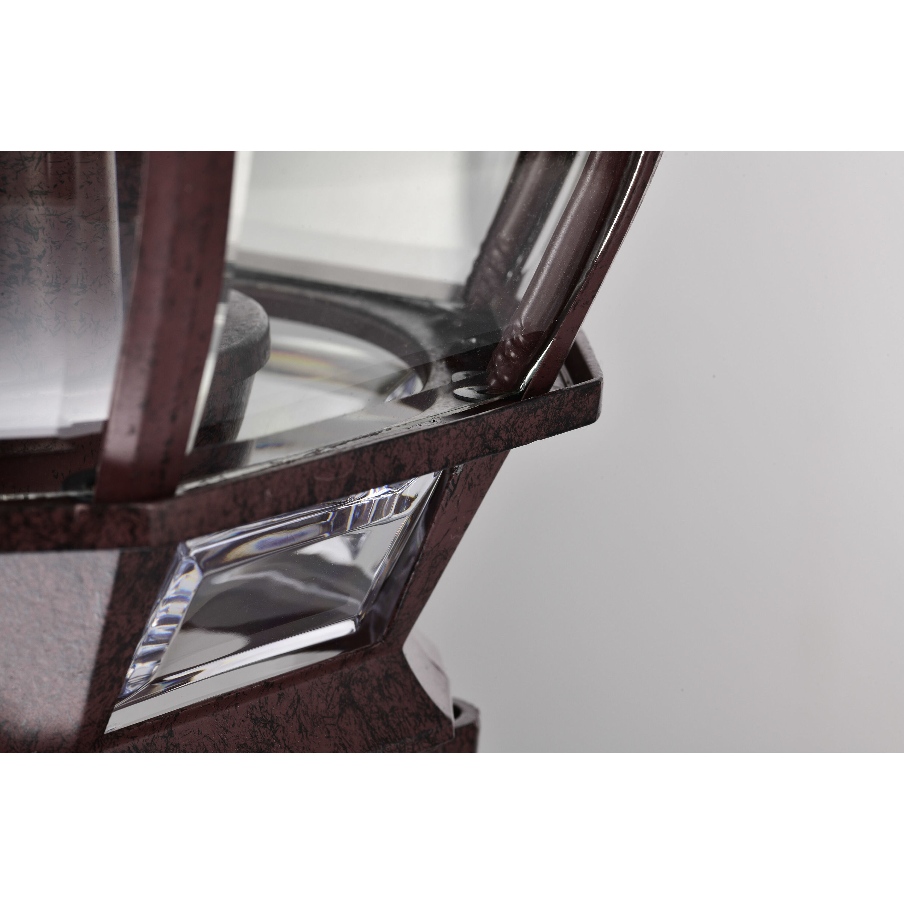 Central Park 3 Light 21 inch Old Bronze Outdoor Post Lantern