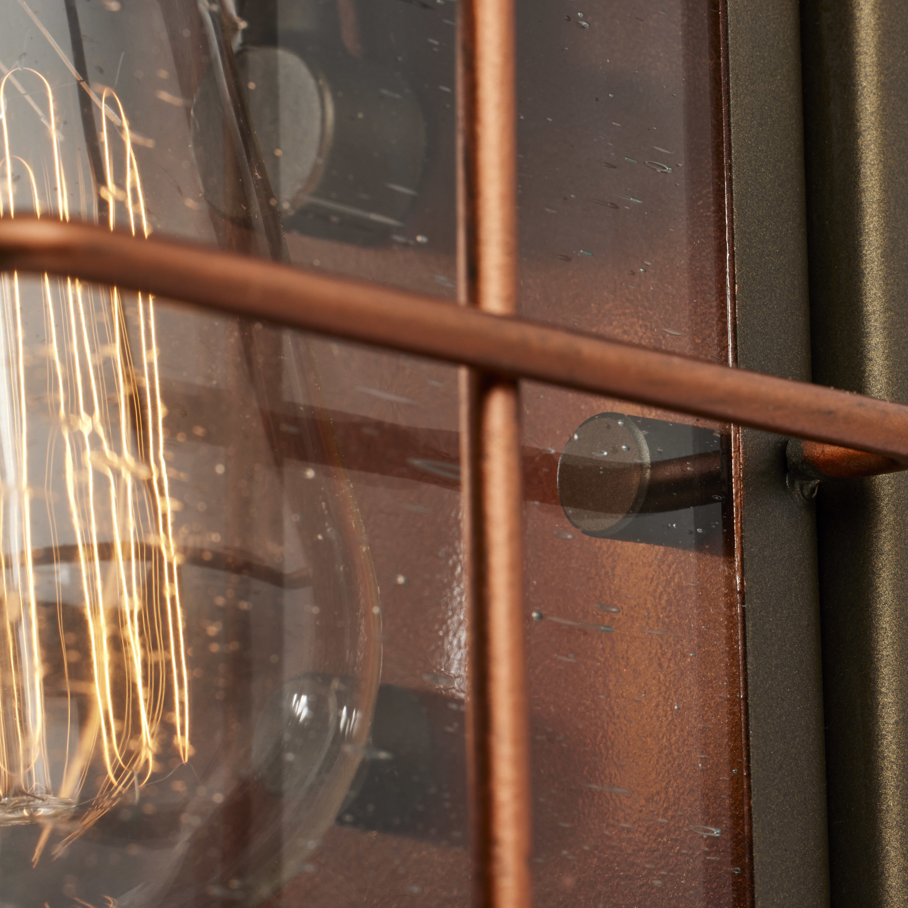 Howell 1 Light 11 inch Bronze and Copper Accents Outdoor Wall Light