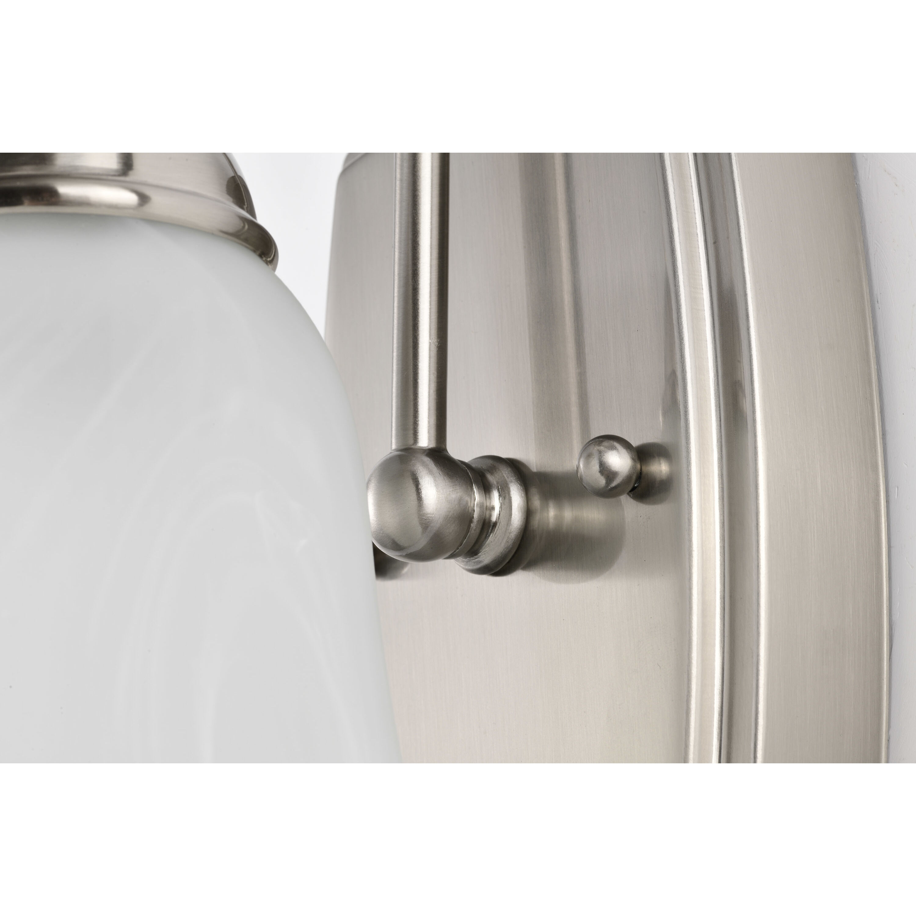 Brentwood LED 5 inch Brushed Nickel Wall Sconce Wall Light