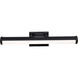 Cora LED 24.25 inch Black Vanity Wall Light