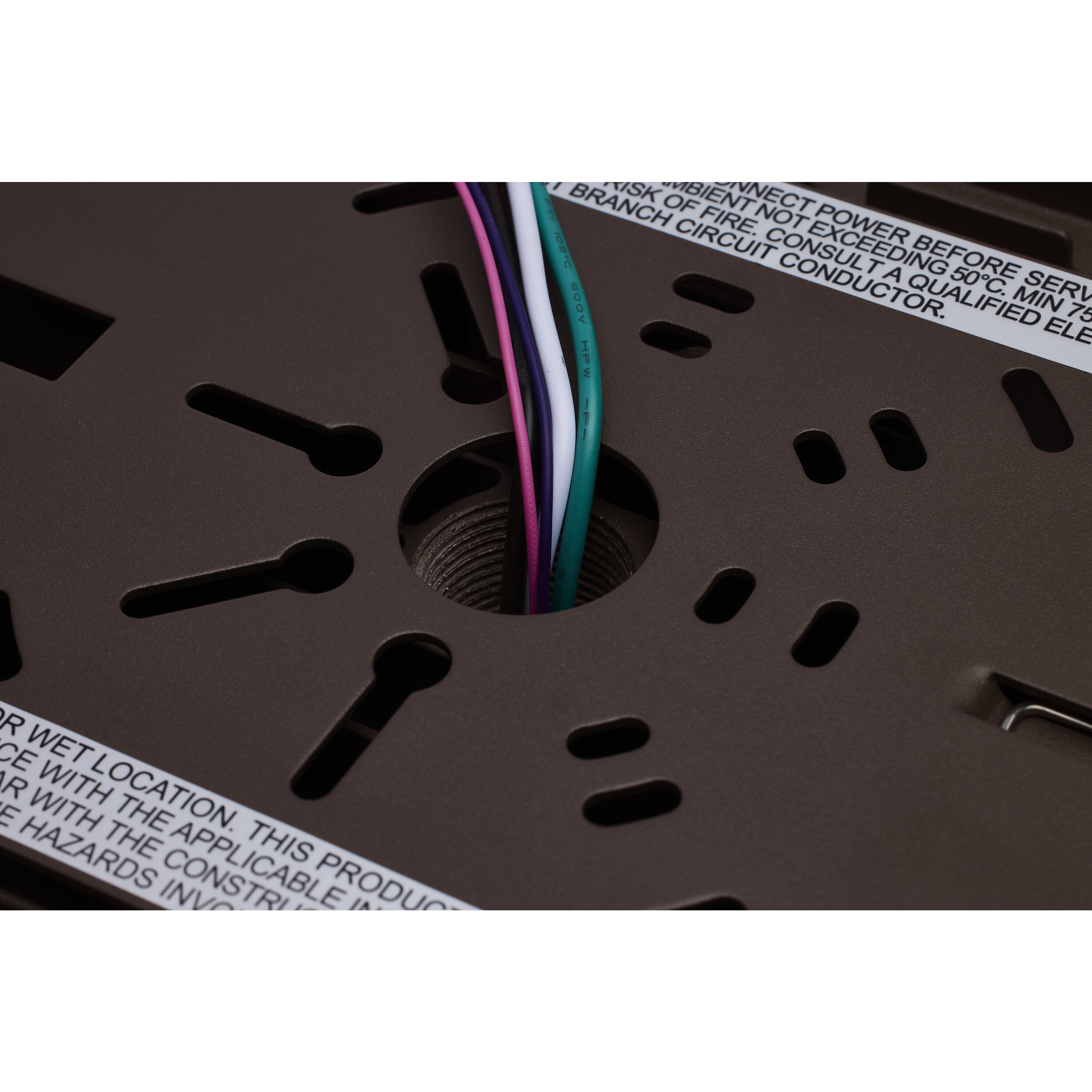 ColorQuick LED 8.5 inch Bronze Flush Mount Ceiling Light