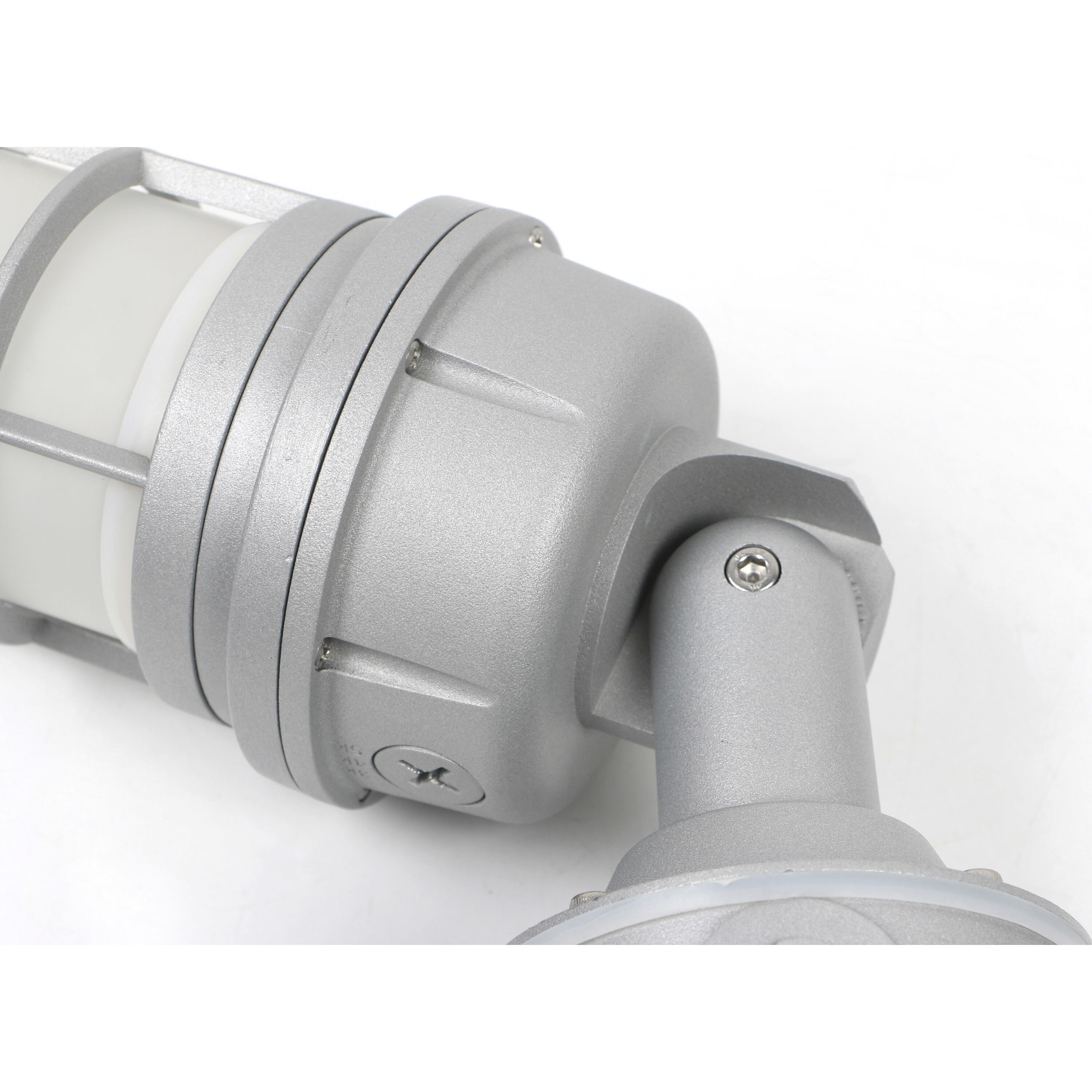 Brentwood LED Gray Linear Ceiling Light, Vapor Proof