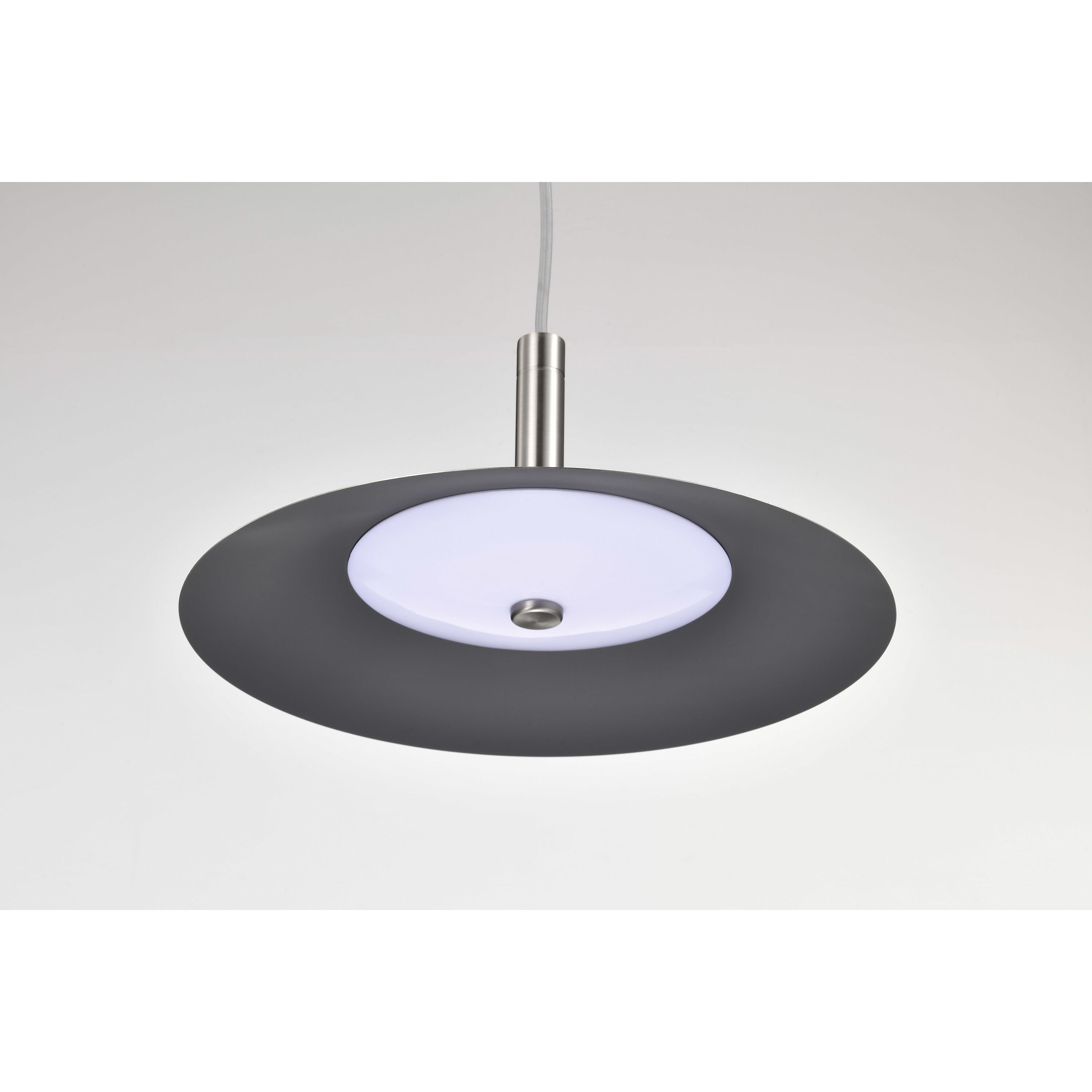 Corrine LED 14 inch Brushed Nickel Pendant Ceiling Light