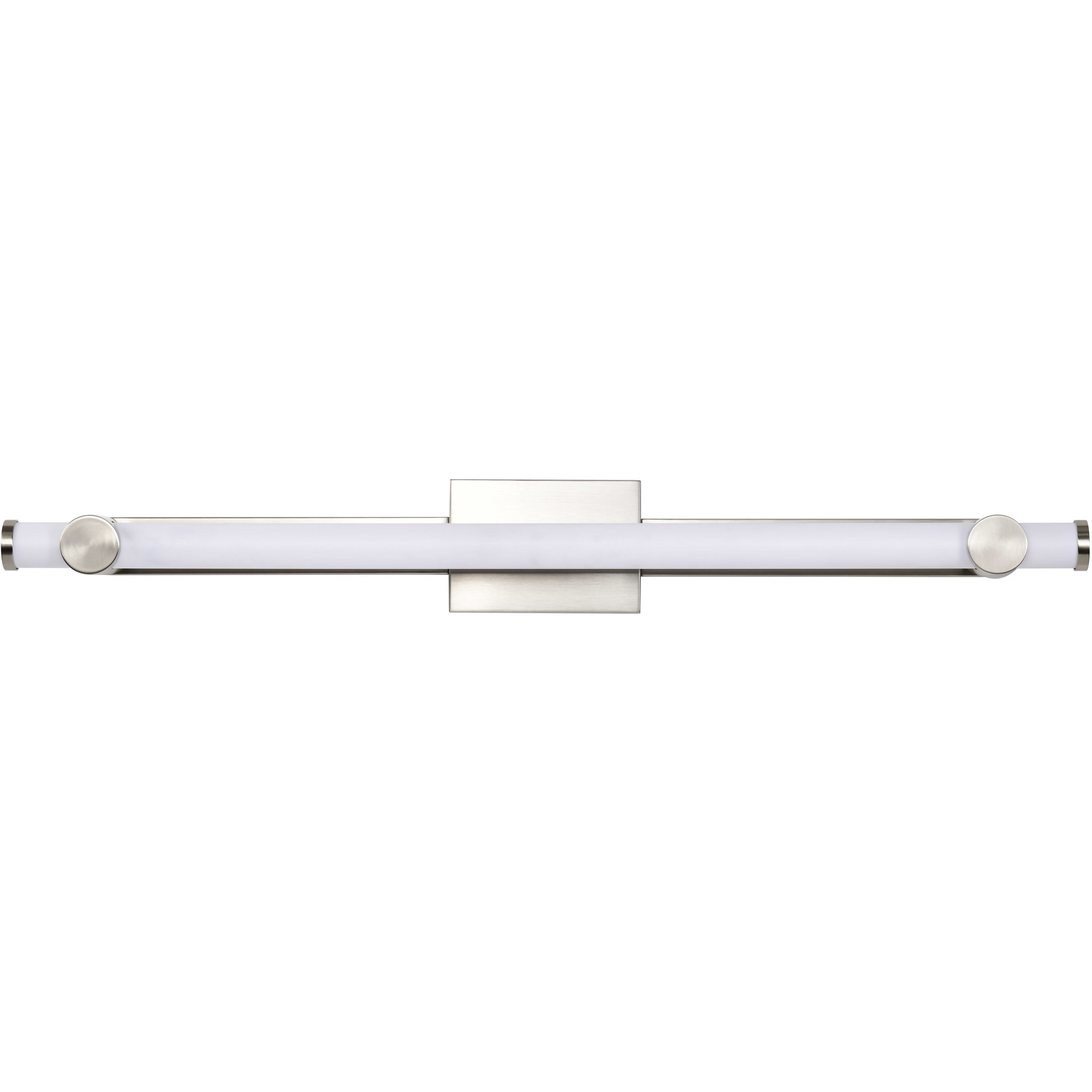 Bowman LED 35.88 inch Brushed Nickel Vanity Light Wall Light